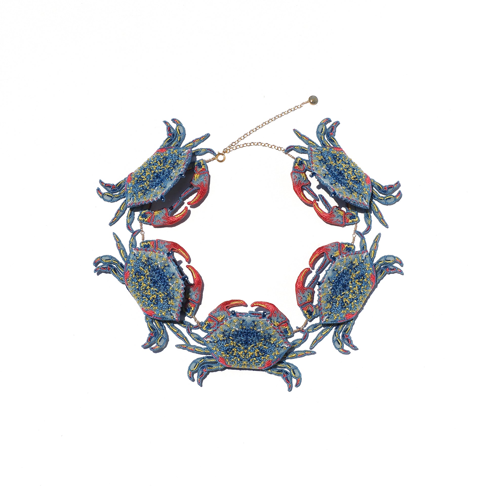 ARRO / CRAB / NECKLACE / BLUE