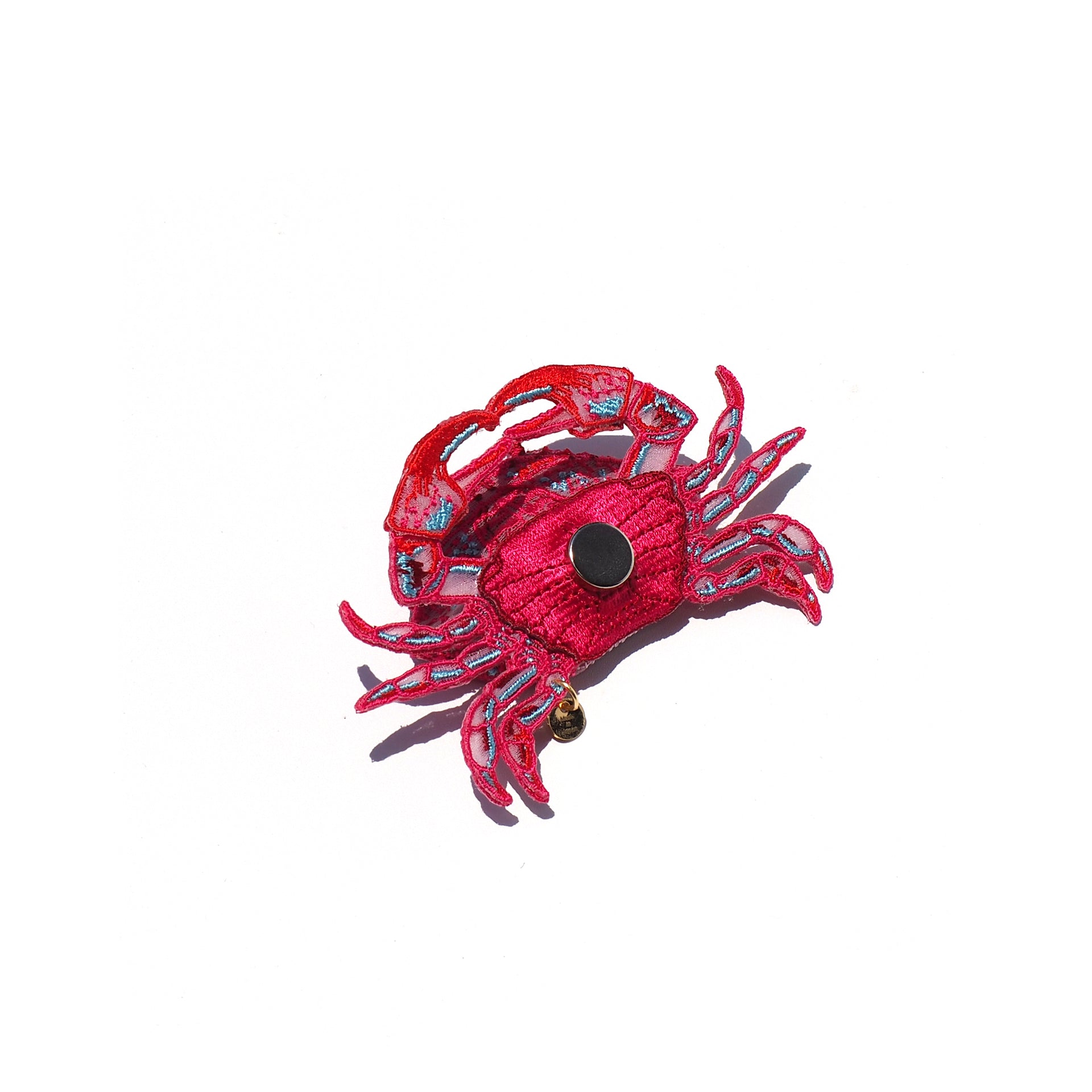 ARRO / CRAB / BROOCH / RED