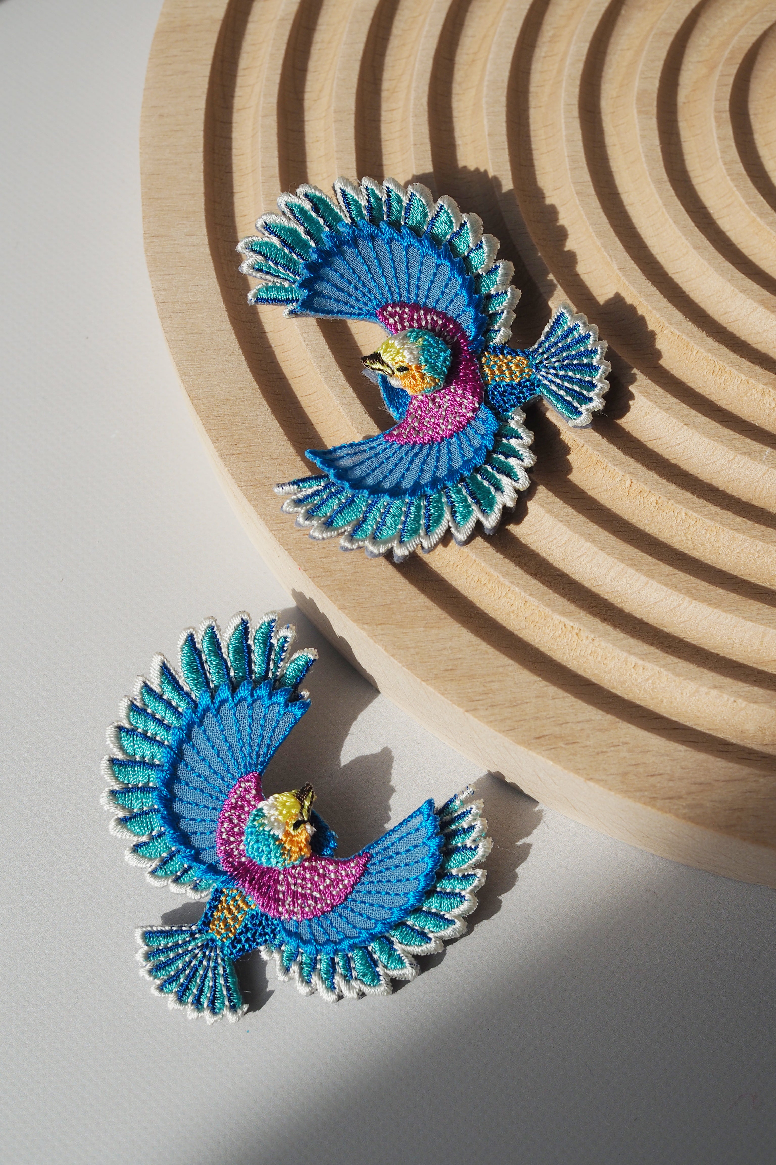 ARRO / BIRD / EARRINGS / BLUE